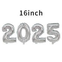 Neujahr Anzahl Aluminiumfolie Gruppe Luftballons 4 Stück sku image 4