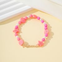 Cute Lady Sweet Letter Shell Arylic Imitation Shell Beaded Mother'S Day Women's Bracelets main image 5