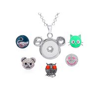 Style Simple Style Classique Animal Alliage De Zinc Incruster Strass main image 1