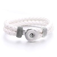 1 Piece Alloy Leather Rope Solid Color Rope sku image 1