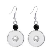 1 Pair Alloy Solid Color Earring Findings sku image 4