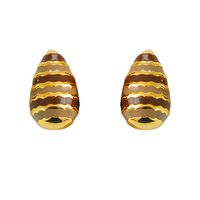 1 Pair Sweet Simple Style Butterfly Plating Copper 18K Gold Plated Ear Studs main image 6