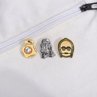 Cartoon Style Cowboy Style Space Capsule Helmet Alloy Stamping Stoving Varnish Men's Brooches main image 1