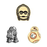 Cartoon Style Cowboy Style Space Capsule Helmet Alloy Stamping Stoving Varnish Men's Brooches main image 2