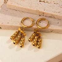 1 Pair Casual Sweet Commute Geometric Plating 304 Stainless Steel 18K Gold Plated Drop Earrings main image 4