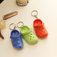 Cute Shoe Plastic Unisex Bag Pendant Keychain main image 3