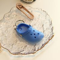 Cute Shoe Plastic Unisex Bag Pendant Keychain sku image 5
