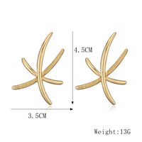 1 Paar Elegant Strassenmode Herzform Überzug Kupfer Vergoldet Reif Ohrringe sku image 4