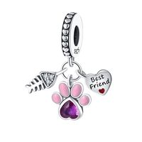 1 Piece Sterling Silver Dog Cat Pendant main image 5