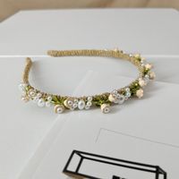 Women's Baroque Style Pearl Alloy Hair Band main image 5