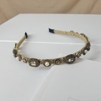 Women's Baroque Style Pearl Alloy Hair Band sku image 4