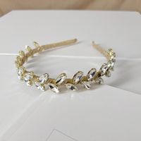 Women's Baroque Style Pearl Alloy Hair Band sku image 8