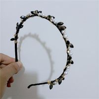 Women's Simple Style Geometric Artificial Pearl Hair Band sku image 2
