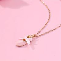 Elegant Cute Simple Style Dance Shoe Alloy Zinc Wholesale Pendant Necklace main image 1