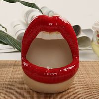 Vintage-stil Lippen Weißes Porzellan Ornamente Künstliche Dekorationen sku image 3