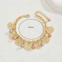 Vacation Simple Style Solid Color 18K Gold Plated Iron Wholesale Anklet main image 8