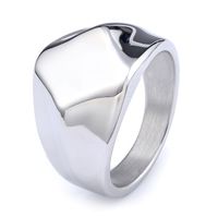 Hip-Hop Streetwear Life Tree 304 Stainless Steel Men's Rings sku image 11