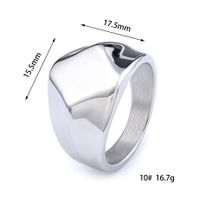 Hip-Hop Streetwear Life Tree 304 Stainless Steel Men's Rings main image 3