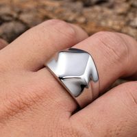 Hip-Hop Streetwear Life Tree 304 Stainless Steel Men's Rings main image 1