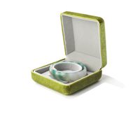 Fashion Solid Color Flannel Jewelry Boxes sku image 15