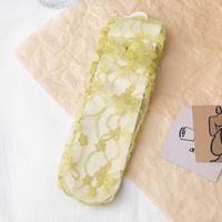 Women's Japanese Style Lace Acetate Fibre Nylon Ankle Socks A Pair sku image 3