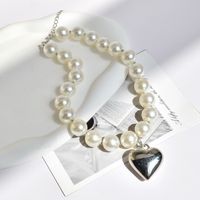 Women's Exaggerated Simple Style Heart Shape Alloy Plating sku image 2