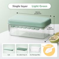 Simple Style Solid Color Plastic Ice Tray 1 Piece sku image 1