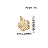 Style Simple Style Classique Papillon Plaqué Or 18K Perle Zircon Le Cuivre De Gros Bijoux Accessoires sku image 5