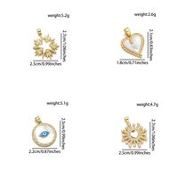 Simple Style Classic Style Butterfly 18K Gold Plated Zircon Copper Wholesale Jewelry Accessories main image 3