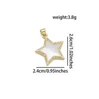 Simple Style Classic Style Butterfly 18K Gold Plated Zircon Copper Wholesale Jewelry Accessories sku image 7