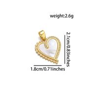 Simple Style Classic Style Butterfly 18K Gold Plated Zircon Copper Wholesale Jewelry Accessories sku image 3