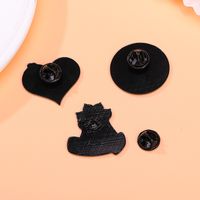 Cute Letter Paw Print Alloy Enamel Stoving Varnish Kid'S Brooches main image 5