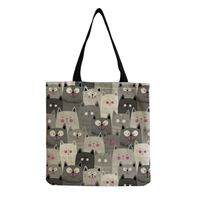 Women's Fashion Cat Shopping Bags sku image 8