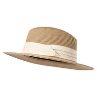 Femmes De Base Hawaïen Vacances Couleur Unie Bord Court Chapeau De Soleil main image 7