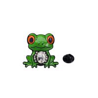 Cartoon Style Animal Frog Alloy Enamel Unisex Brooches sku image 2