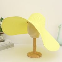 Women's Elegant Modern Style Classic Style Solid Color Big Eaves Sun Hat sku image 10