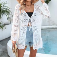 Women's Solid Color Vacation Cover Ups main image 3