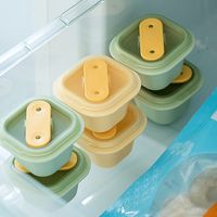 Simple Style Solid Color Plastic Ice Tray 3 Pieces main image 8