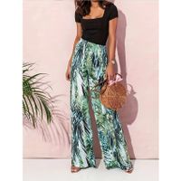 Women's Holiday Daily Simple Style Tropical Full Length Casual Pants main image 1