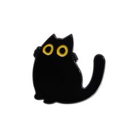 Casual Cute Cartoon Cup Cat Alloy Enamel Plating Unisex Brooches sku image 29