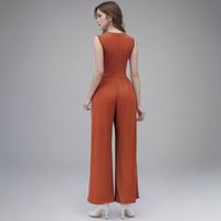 Women's Sleeveless Bodysuits Streetwear Solid Color main image 5
