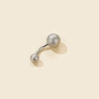 1 Piece Belly Rings Simple Style Classic Style Solid Color 304 Stainless Steel 18K Gold Plated Belly Rings main image 6