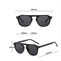 Modern Style Simple Style Solid Color Pc Special-Shaped Mirror Full Frame Glasses main image 2