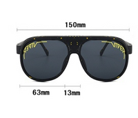 Hip-Hop Punk Solid Color Pc Toad Glasses Full Frame Glasses main image 2