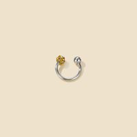 1 Piece Nose Rings & Studs Simple Style Geometric 304 Stainless Steel Rhinestones Nose Rings & Studs sku image 7
