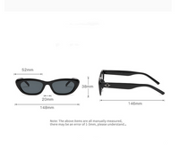 Basic Simple Style Classic Style Oval Pc Oval Frame Full Frame Women's Sunglasses main image 2