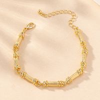 Elegant Simple Style Solid Color Alloy Women's Bracelets sku image 1