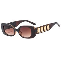 Elegant Simple Style Solid Color Pc Square Diamond Full Frame Women's Sunglasses sku image 3
