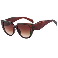 Elegant Gradient Color Pc Square Full Frame Women's Sunglasses sku image 5