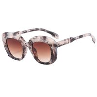 Elegant Einfacher Stil Farbblock Pc Quadrat Vollbild Sonnenbrille Der Frauen sku image 6